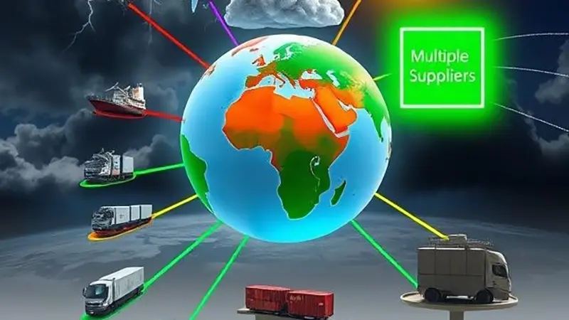 Diversification of sourcing